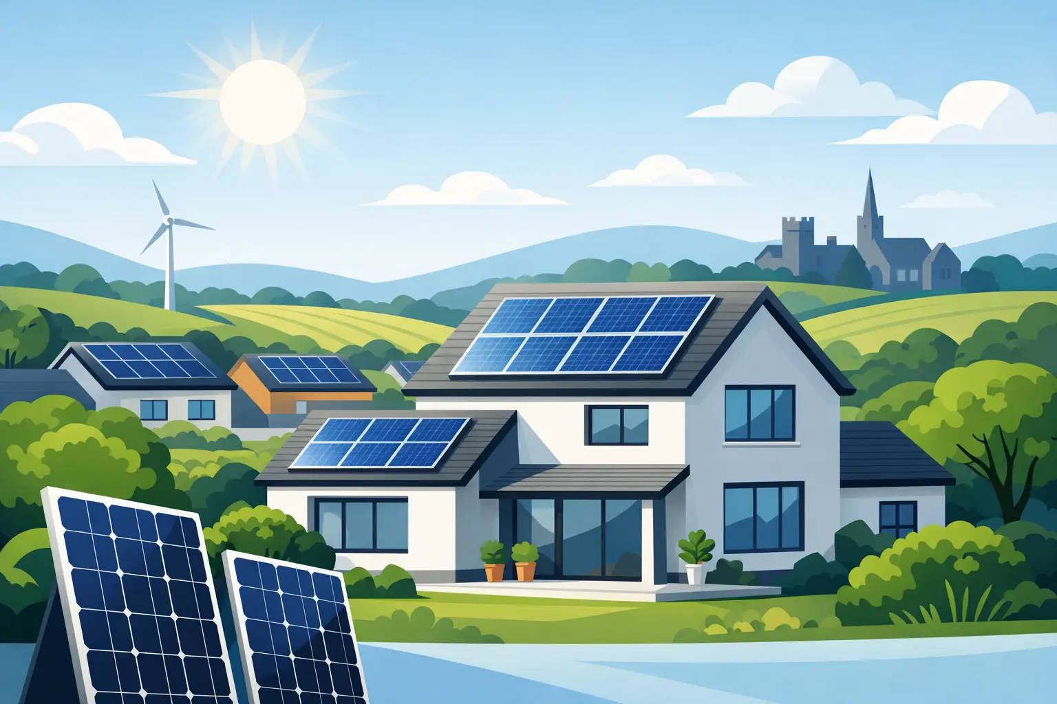 Best Solar Panels for Homes in the UK