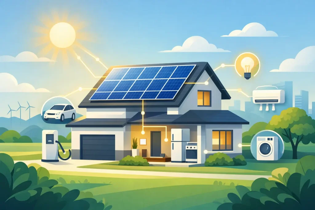 Can Solar Panels Run a Whole House?