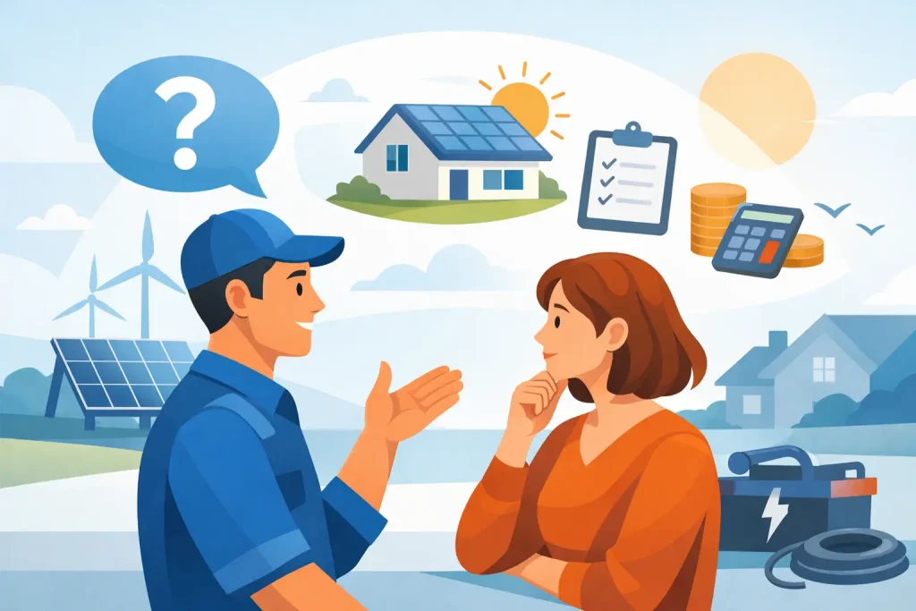 15 Best Questions for Solar Installers in the UK