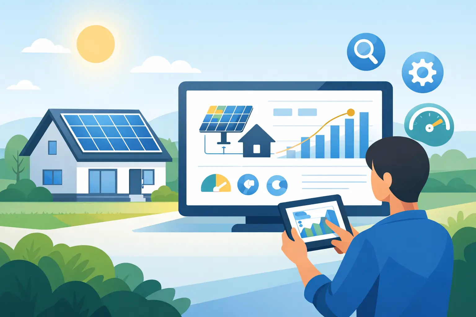 How to Monitor Solar Performance at Home