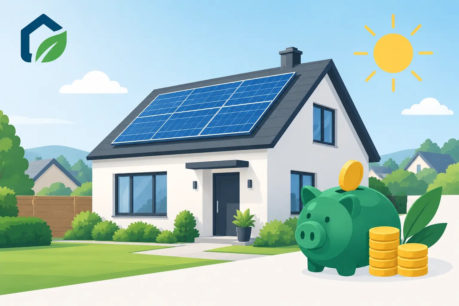 A Home Solar Savings Example for UK Homes
